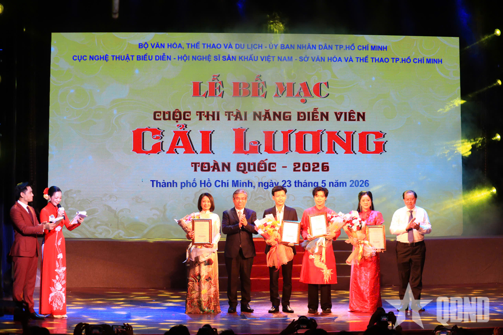 Bế mạc, trao thưởng Cuộc thi tài năng diễn viên cải lương toàn quốc năm 2026
